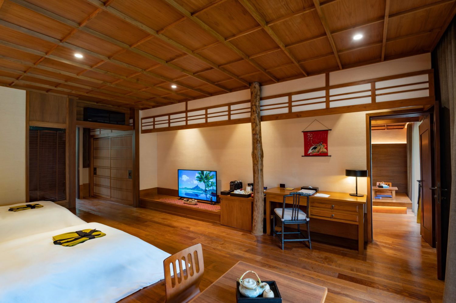 Two Bedroom Grand Mountain View 13 OMC Two BR Grand Mountain View | Onsen @ Moncham | A Cultural Retreat